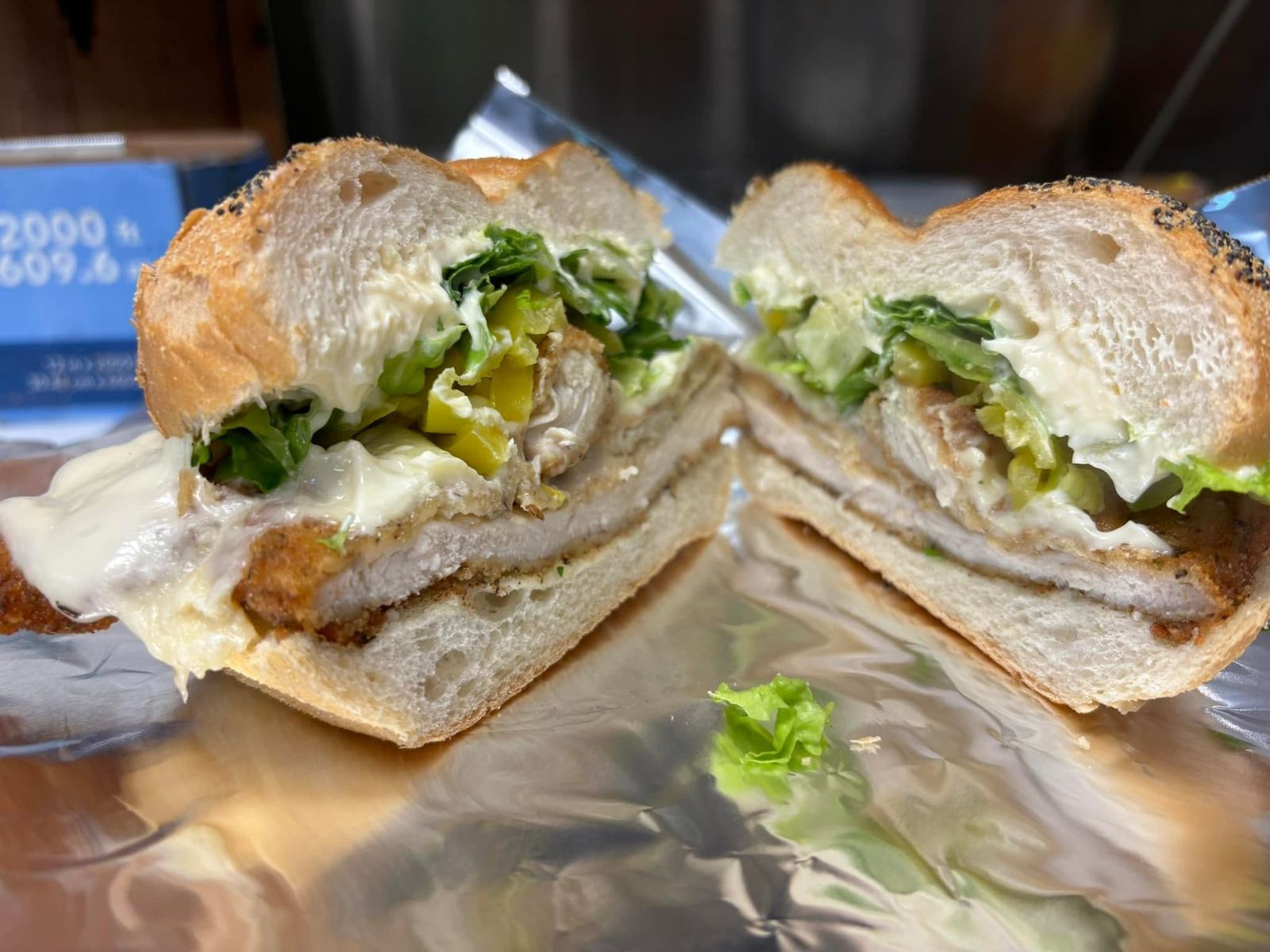 Turkey club sandwich