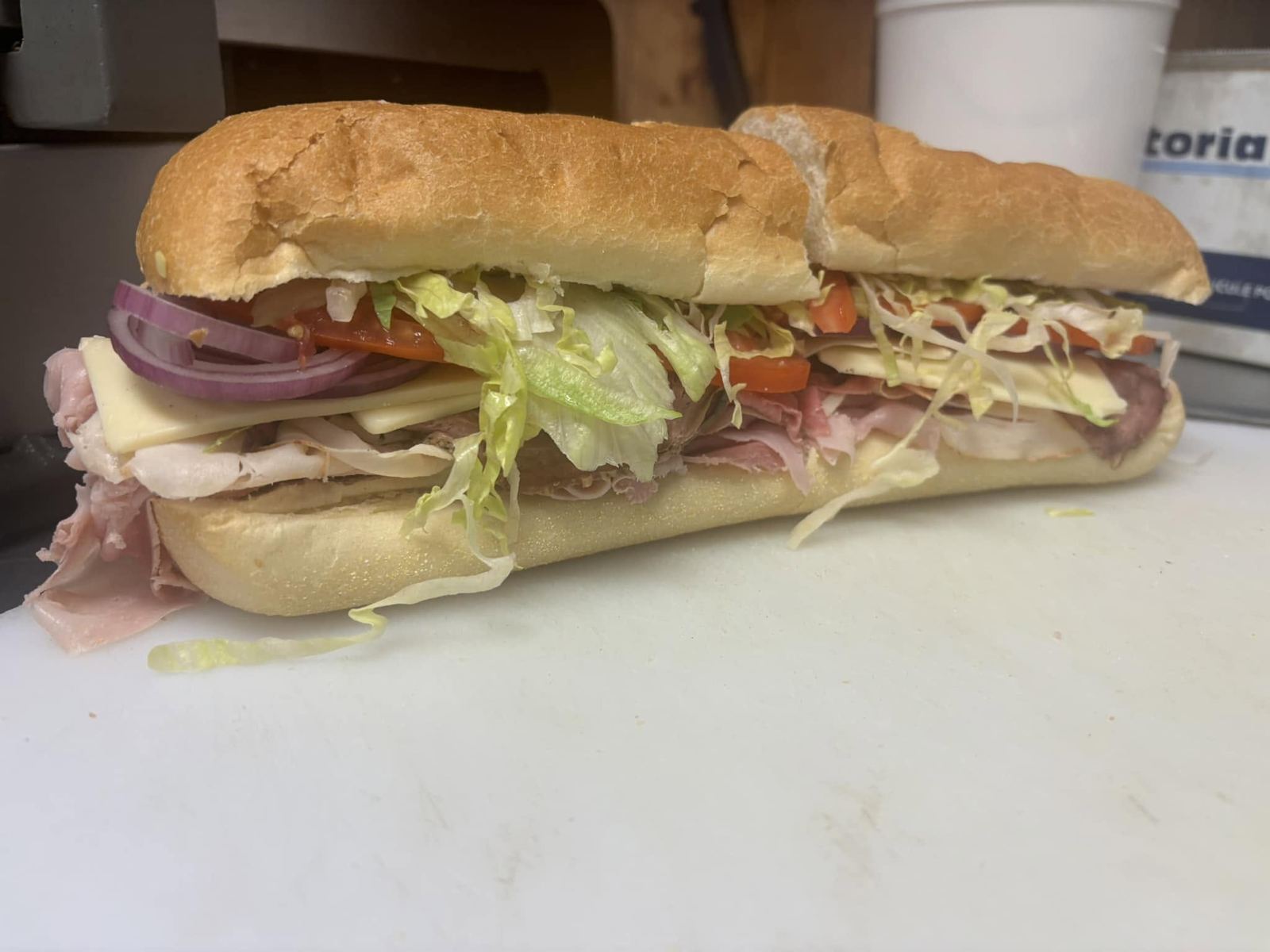 Italian hero sandwich